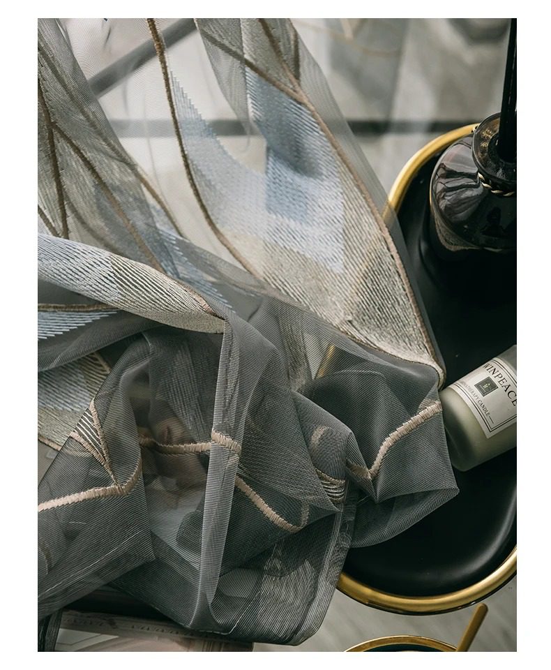 embroidered-voile-curtains, net-curtains, Grey-curtains, edit-home