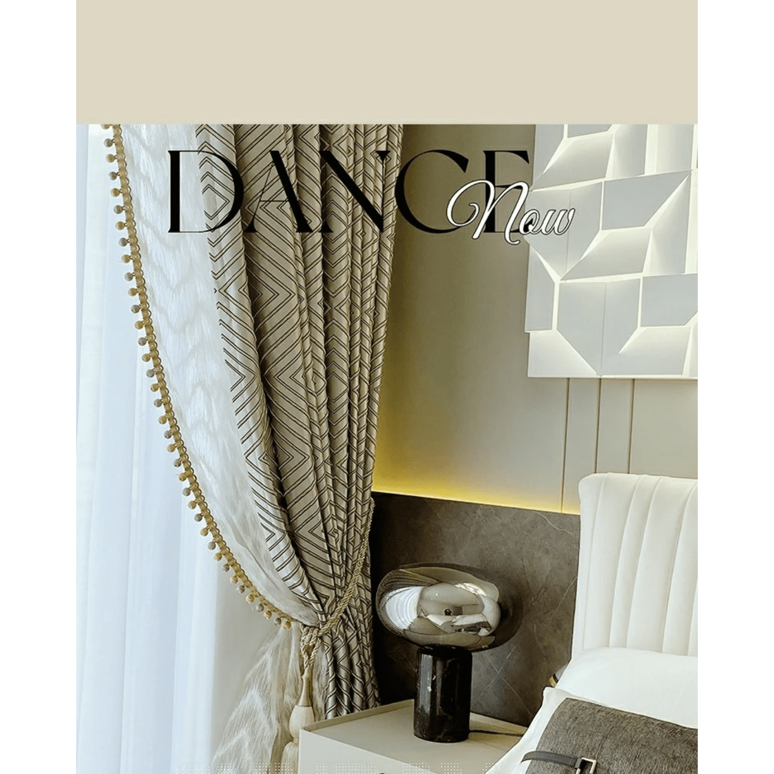 Best Self Print Plain White Curtains | Voile Curtains - Image 8