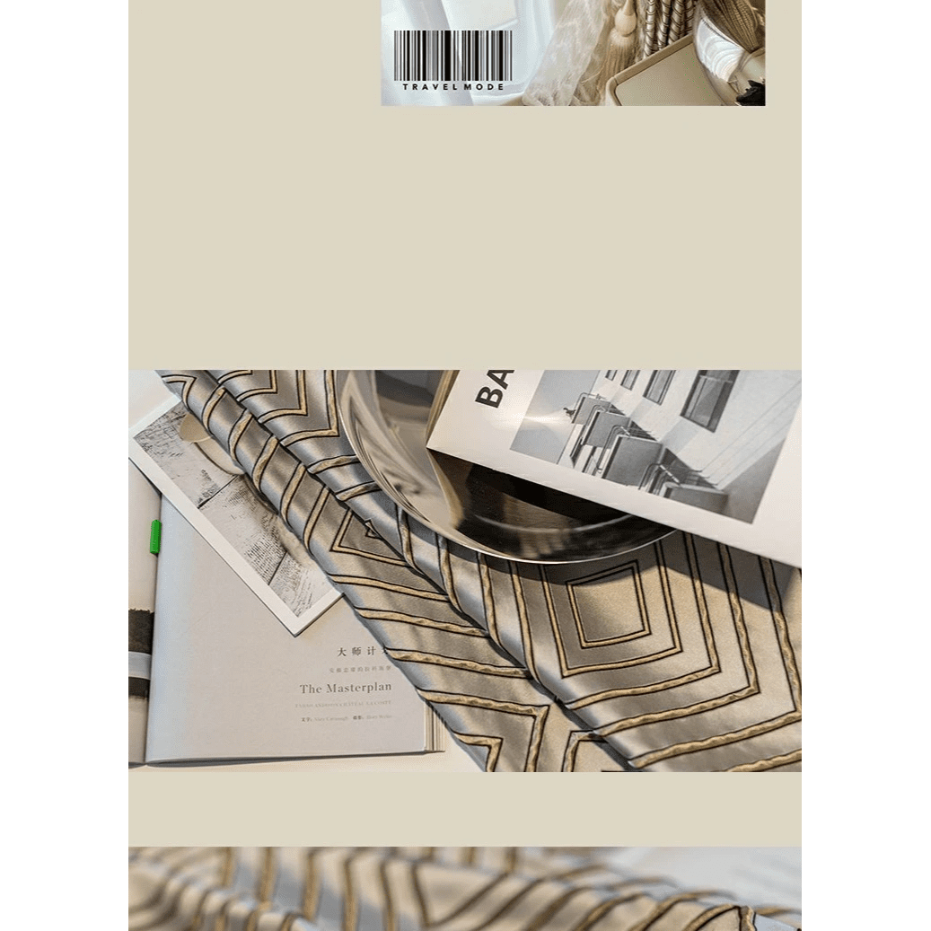 Best Self Print Plain White Curtains | Voile Curtains - Image 15