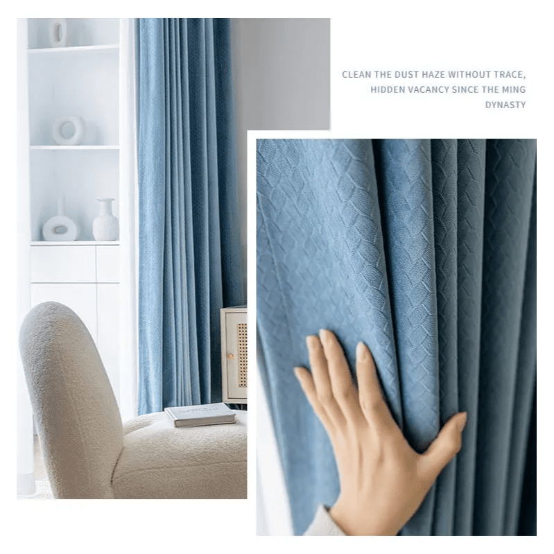 blue-velvet-curtains,blackout-curtains