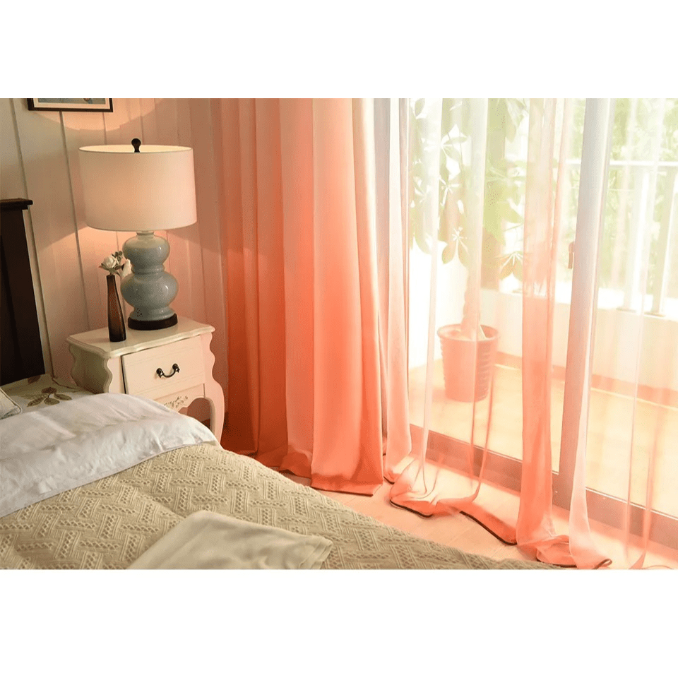 orange-and-white-gradient-curtains, semi-blackout-curtains, edit-home-curtains
