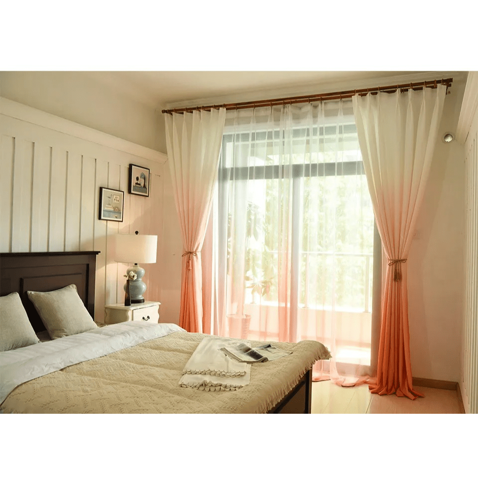 orange-and-white-gradient-curtains, semi-blackout-curtains, edit-home-curtains