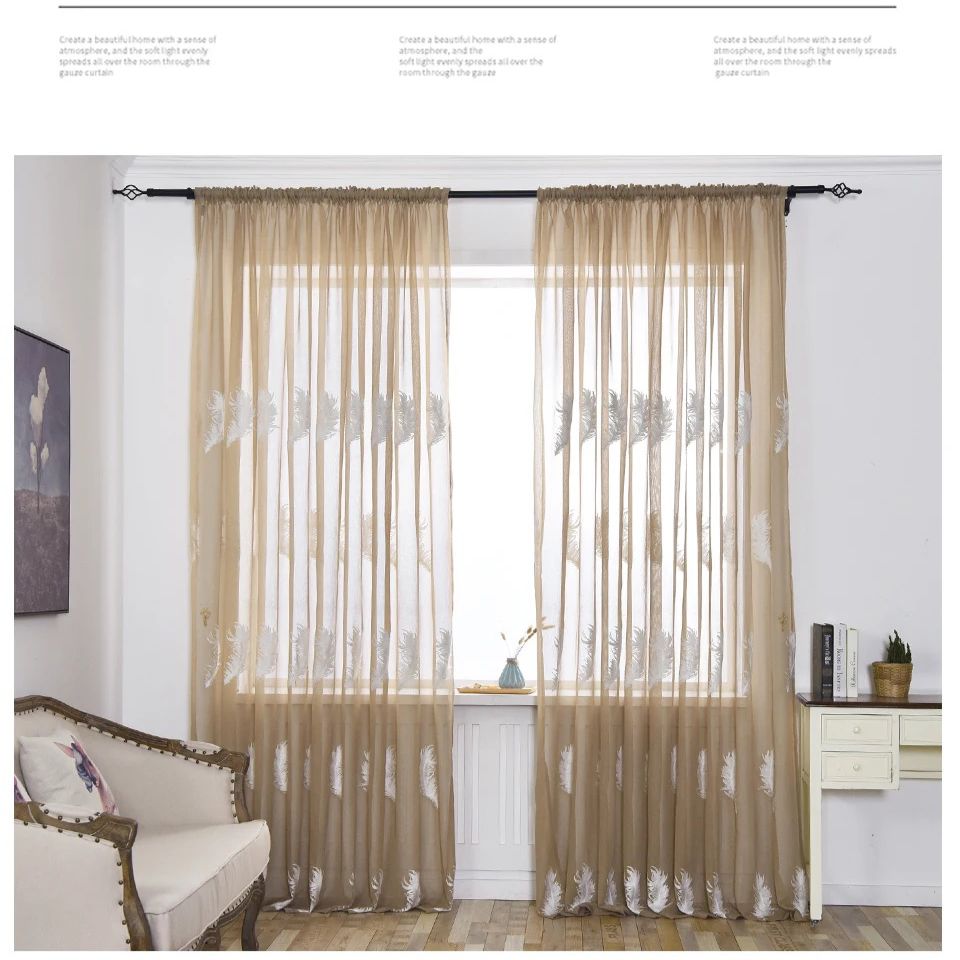 Brown-Curtains-For-Living-Room, voile-curtains, edit-home-curtains