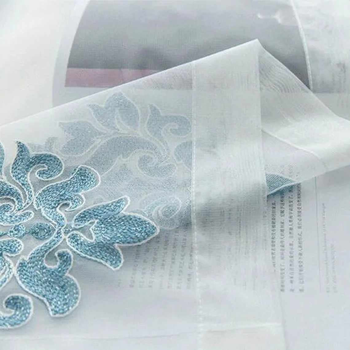 Blue-Curtains-Floral, Embroidered-Curtains, Edit-Home-Curtains