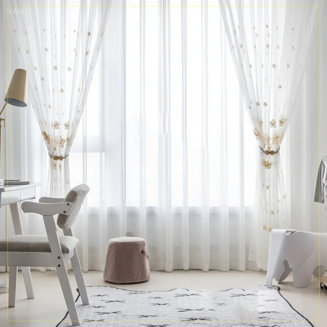 kids-curtains,voile-curtains