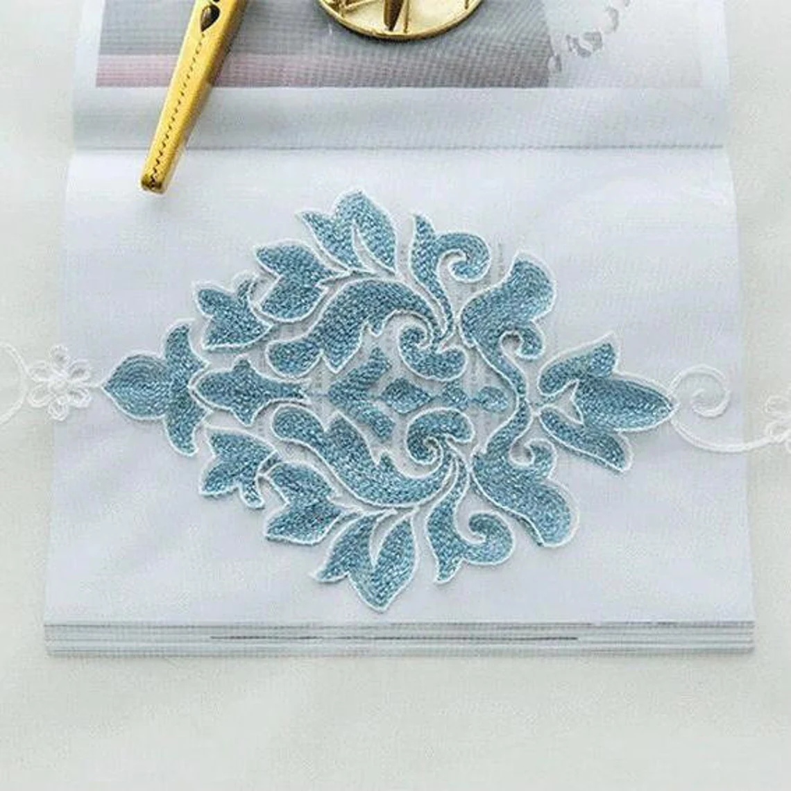 Blue-Curtains-Floral, Embroidered-Curtains, Edit-Home-Curtains