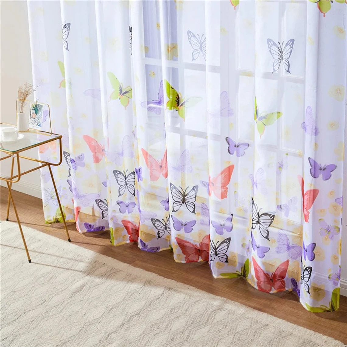 Butterfly-Red-Sheer-Curtains, Edit-Home