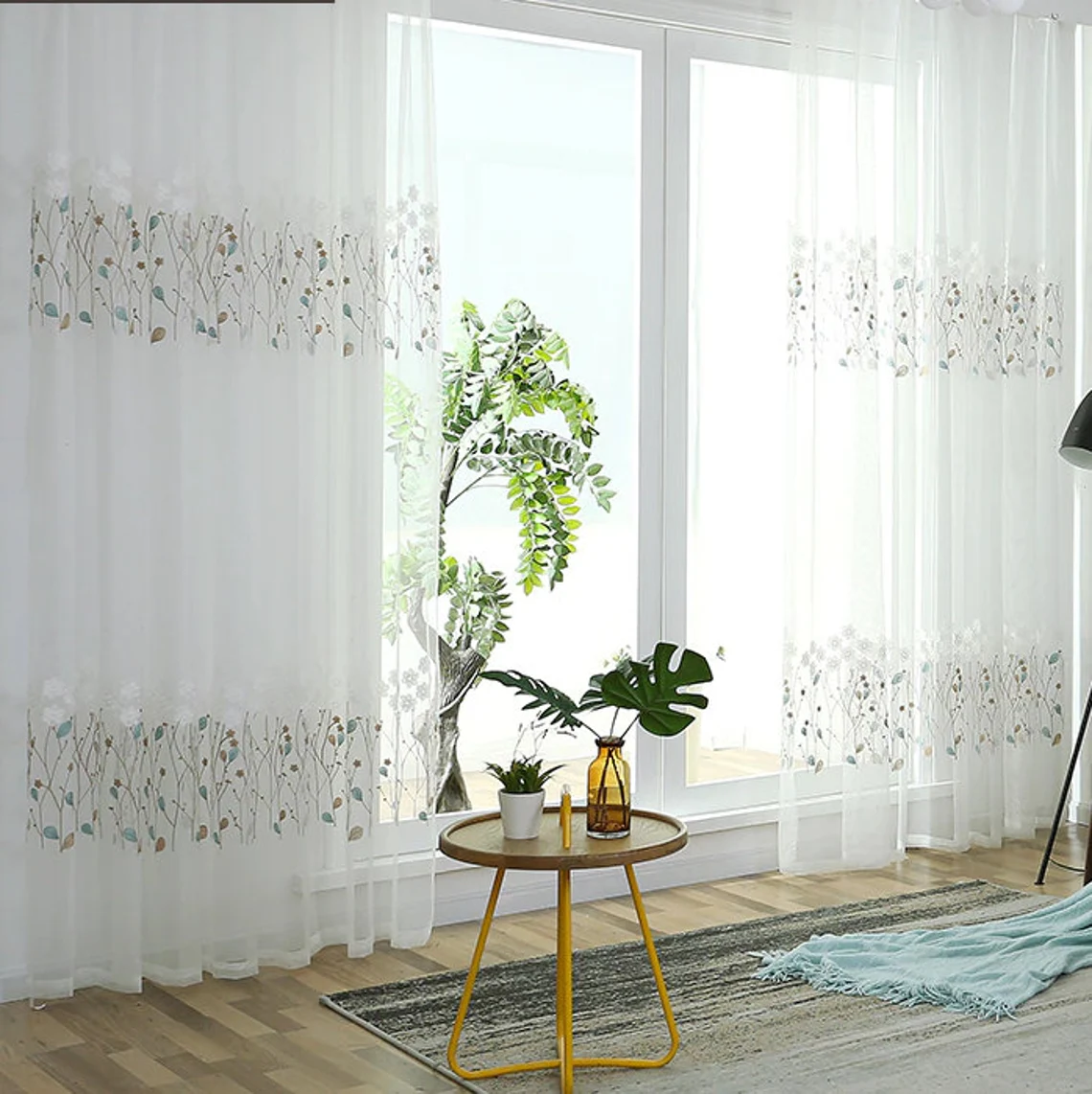 Exclusive White Voile Curtains For Sale | Edit Home - Image 2