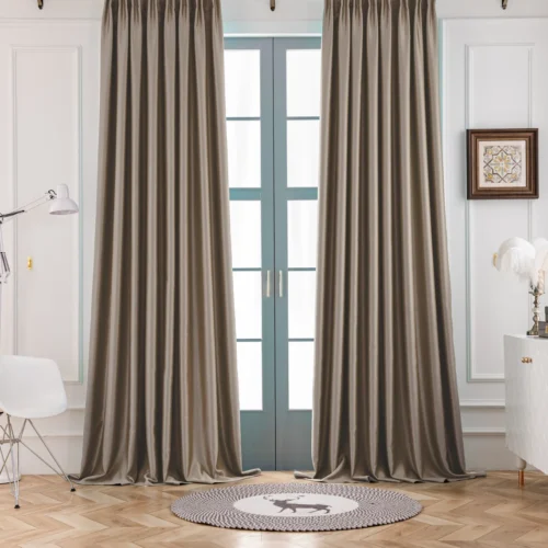 Brown-blackout-Curtains