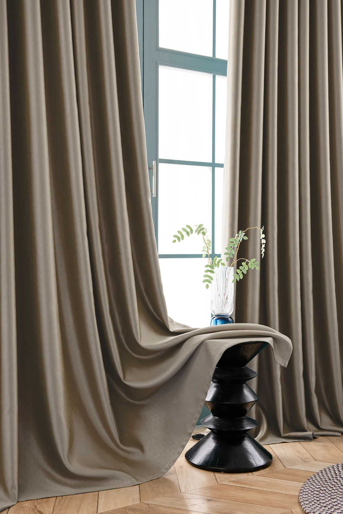 Brown-blackout-Curtains