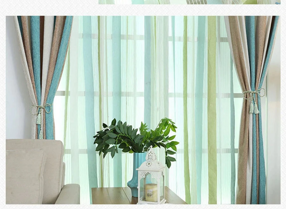 blue-curtains, blackout-curtains, edit-home