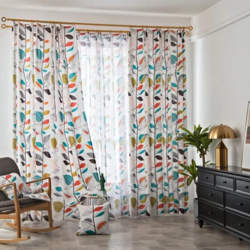 Leaf-Pattern-Curtains