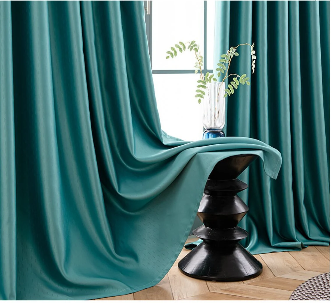 turquoise-blackout-curtains