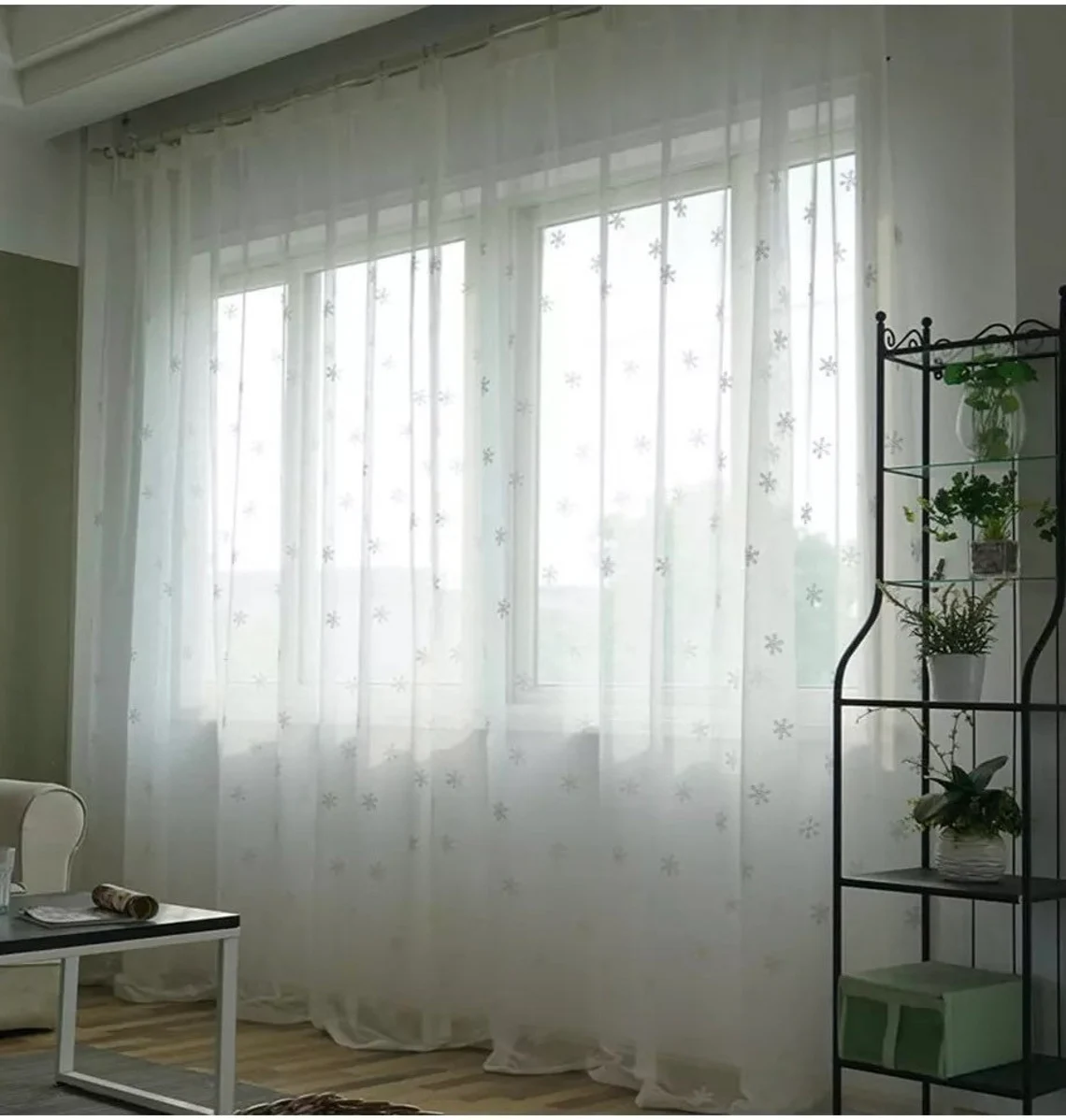 Inspiring White Voile Curtains Edit Home | Edit Home - Image 6