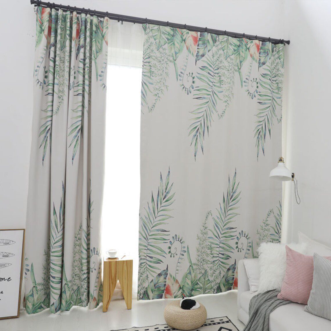 blackout-leaf-curtains, blackout-curtains