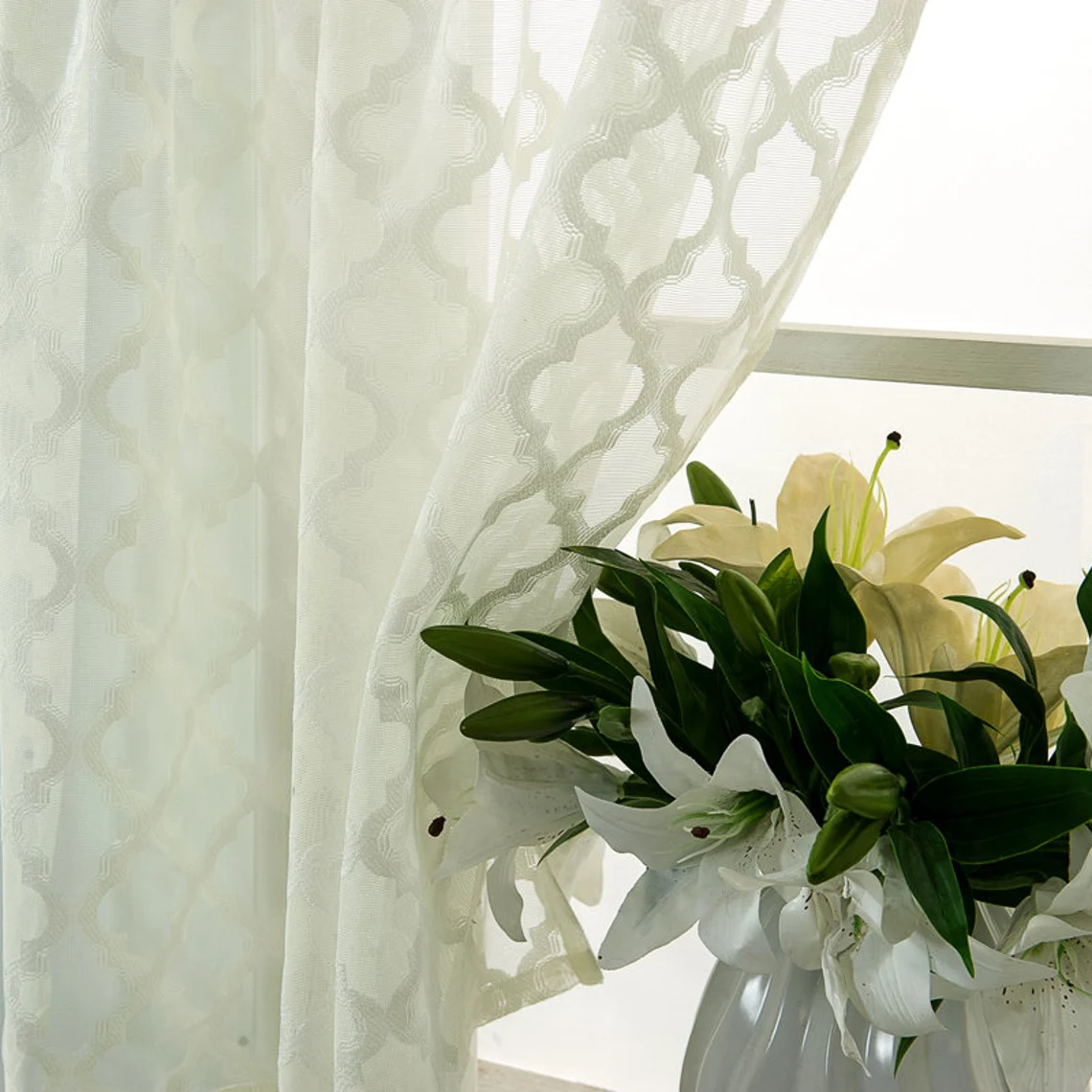 Best White Voile Curtains | Voile Curtains | Edit home - Image 7