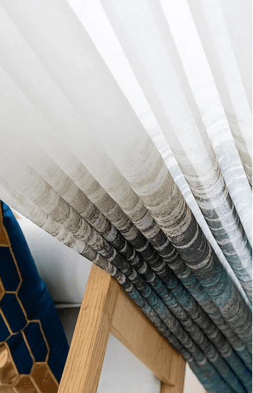 blue-and-white-curtains,voile-curtains