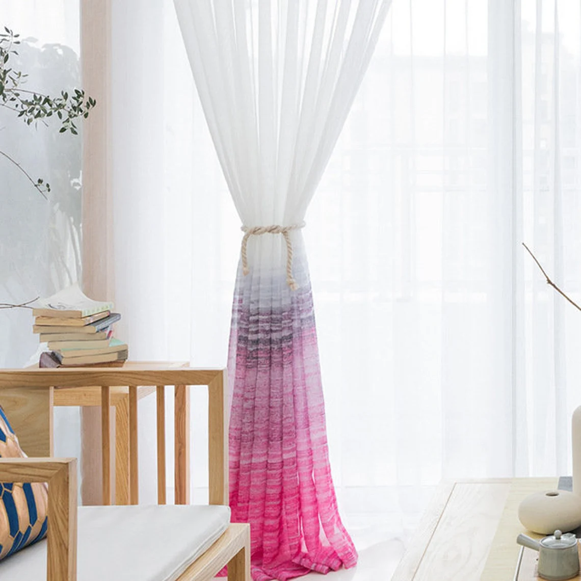 pink-and-white-curtains,voile-curtains