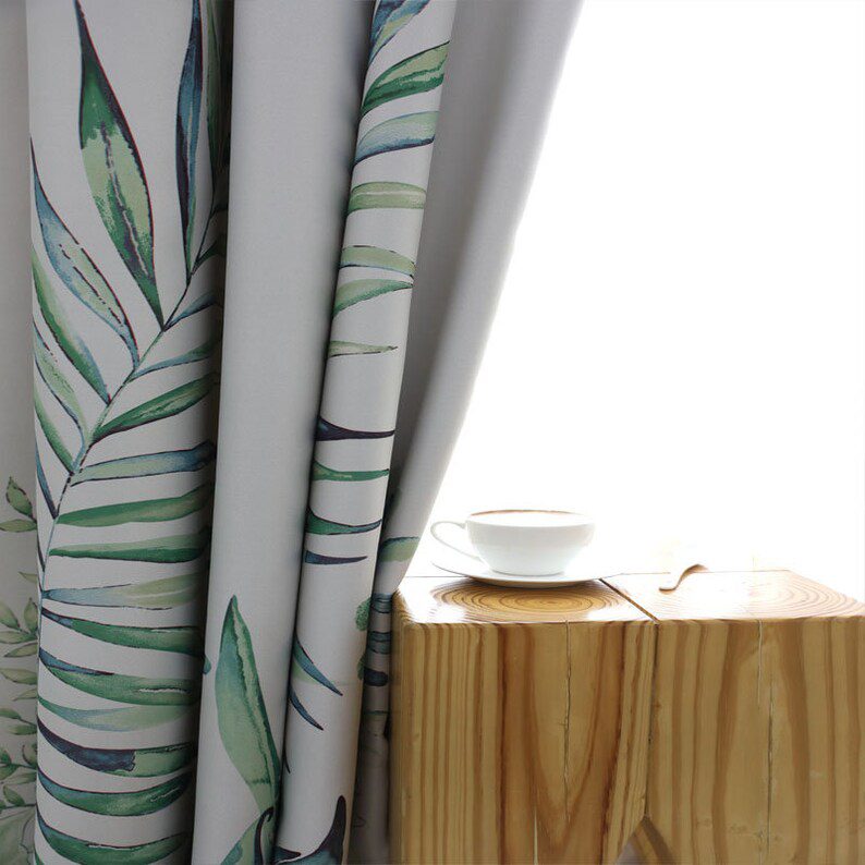 blackout-leaf-curtains, blackout-curtains