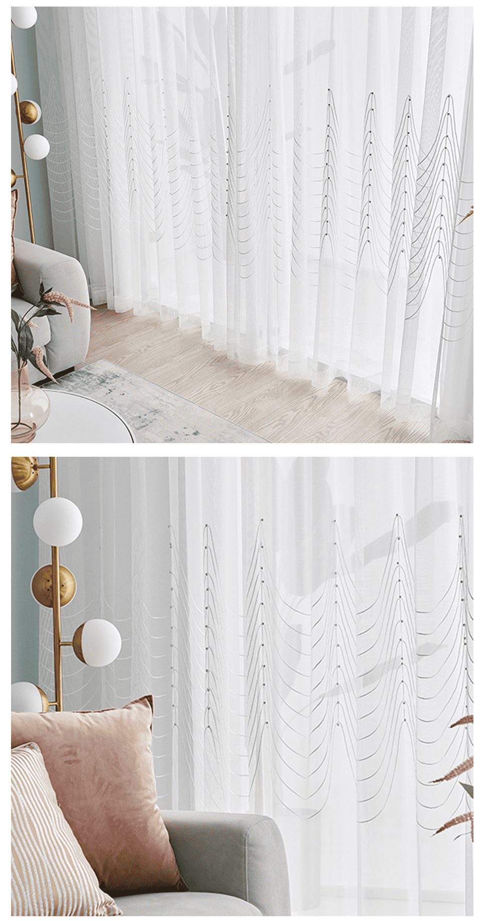 Likely White Voile Curtains | Bedroom Curtains by Edit Home - Image 4