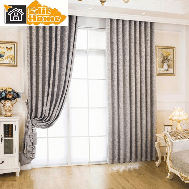 Beautiful Beige Blackout Curtains | Edit Home - Image 5