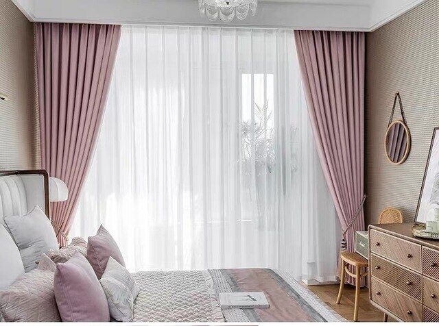 pink-living-room-curtains, blackout-curtains, edit-home-curtains
