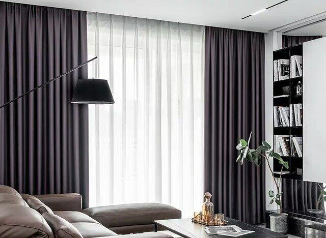 red-wine-living-room-curtains, blackout-curtains, edit-home-curtains
