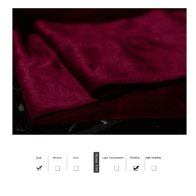 Likely Red Wine Velvet Curtains | Blackout Curtain - Image 9