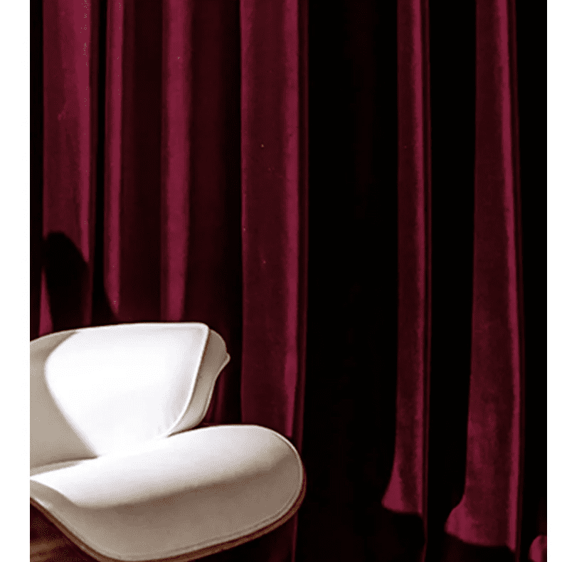 Likely Red Wine Velvet Curtains | Blackout Curtain - Image 11