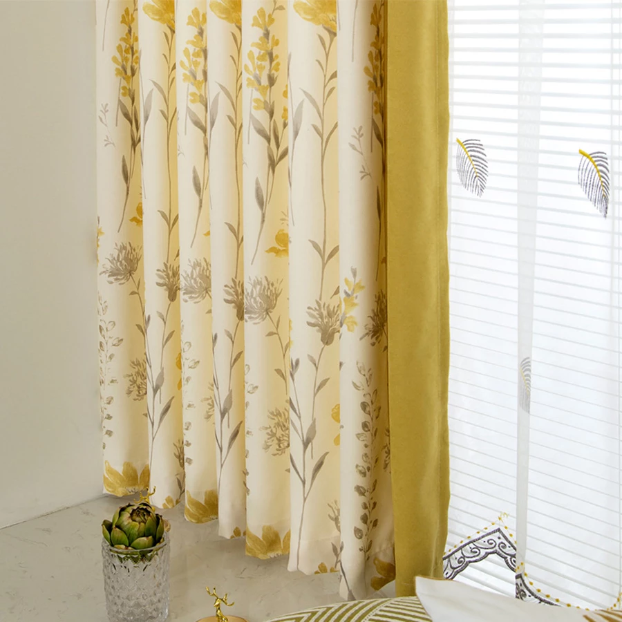 yellow-bedroom-curtains, blackout-curtains, edit-home-curtains