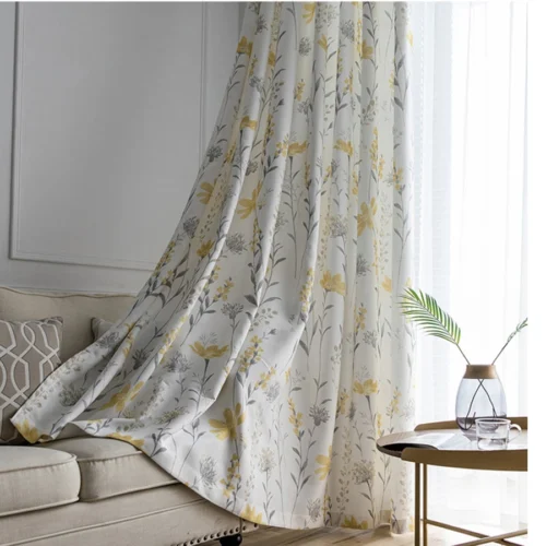 yellow-floral-embroidered-curtains, blackout-curtains, edit-home-curtains