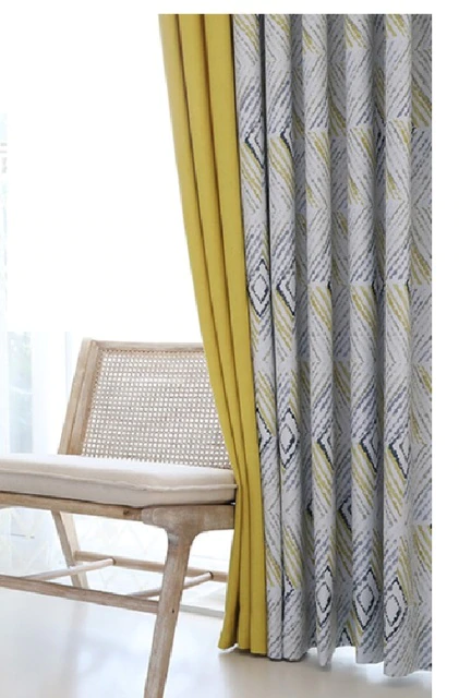 grey-yellow-blackout-curtains, blackout-curtains, edit-home-curtains