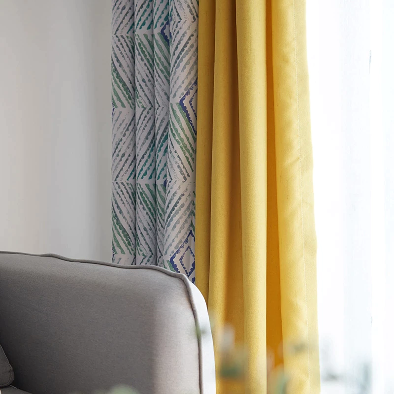 yellow-green-blackout-curtains, blackout-curtains, edit-home-curtains