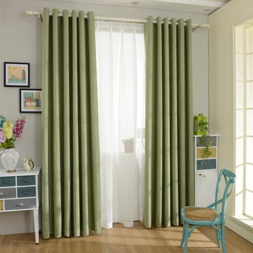 green-linen-blackout-curtains, blackout-curtains, edit-home-curtains