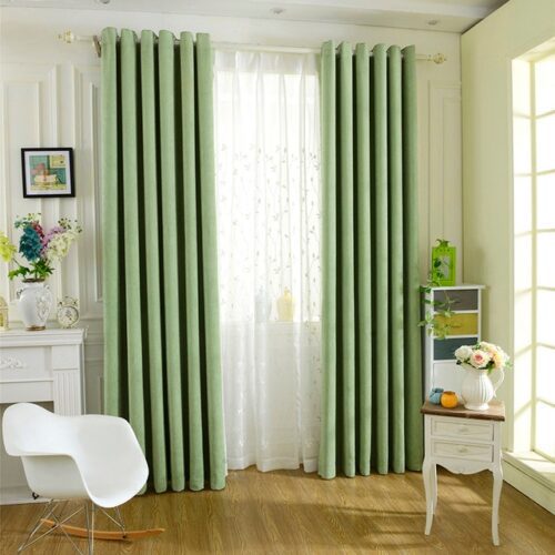 green-blackout-curtains, blackout-curtains, edit-home-curtains