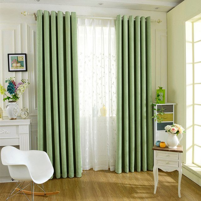 green-blackout-curtains, blackout-curtains, edit-home-curtains
