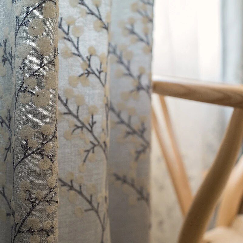 embroidered-grey-curtains, blackout-curtains, embroidered-curtains, edit-home-curtains