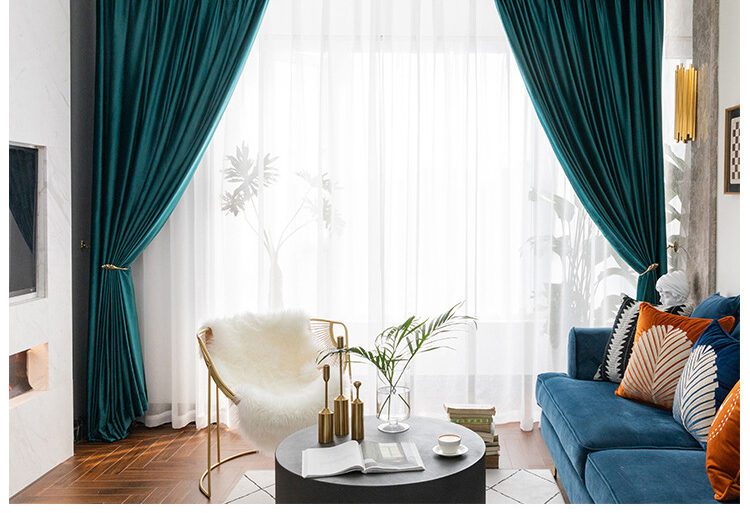 Exclusive Pink Velvet Curtains | Blackout Curtains - Image 8