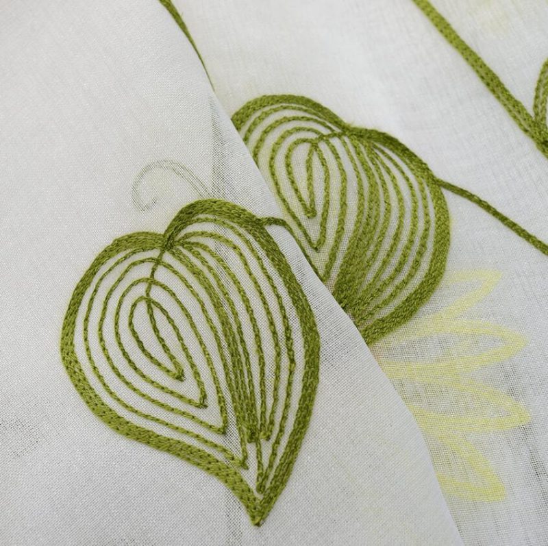 best-sunflower-embroidery-curtains, blackout-curtains, edit-home