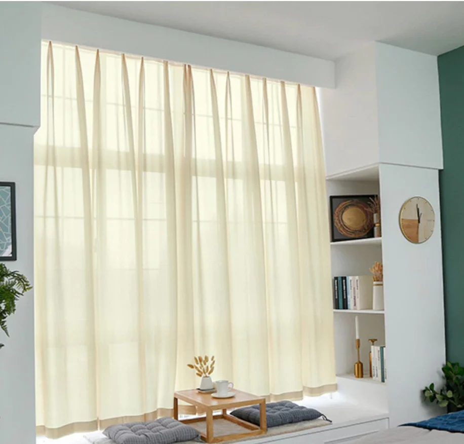 yellow-sheer-curtains, voile-curtains, edit-home-curtains