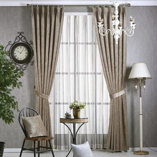 brown-living-room-curtains, blackout-curtains, edit-home-curtains