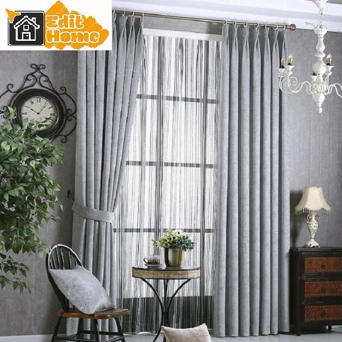 grey-living-room-curtains, blackout-curtains, edit-home-curtains