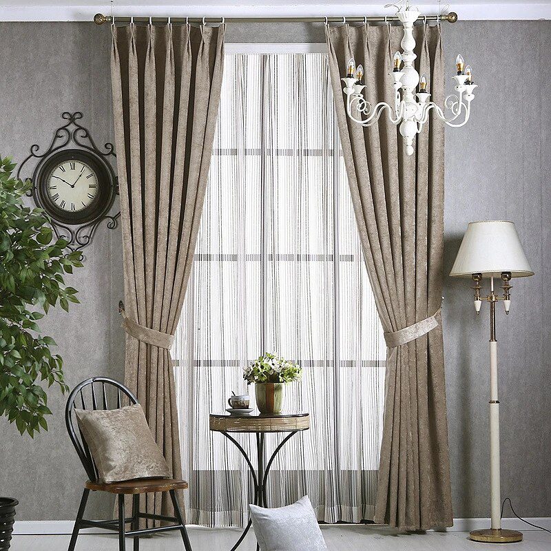 brown-living-room-curtains, blackout-curtains, edit-home-curtains