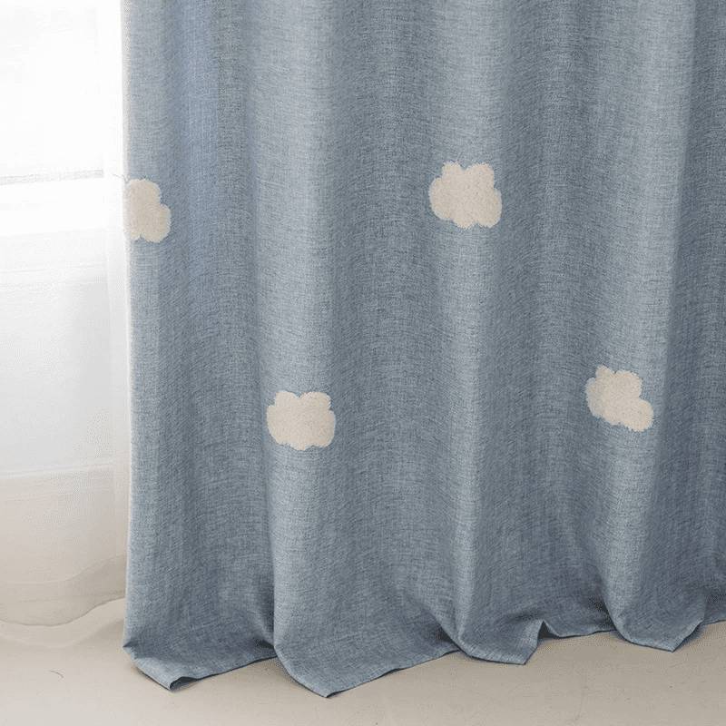 cartoon-white-3d-cloud-curtain, blackout-curtains, edit-home-curtains