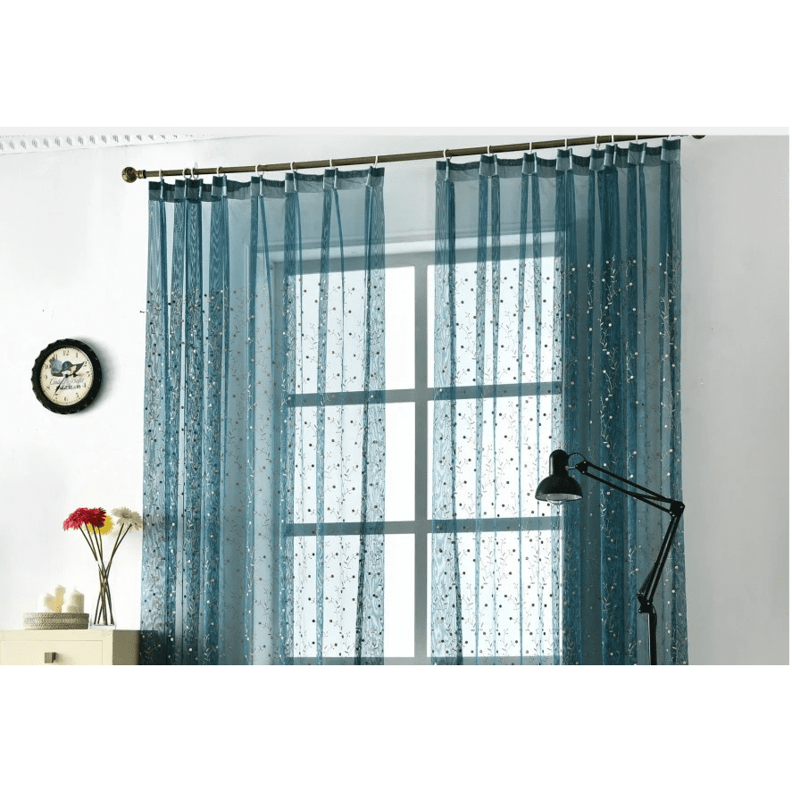 blue-voile-curtains, embroidered-curtains, luxury-curtains, edit-home-curtains