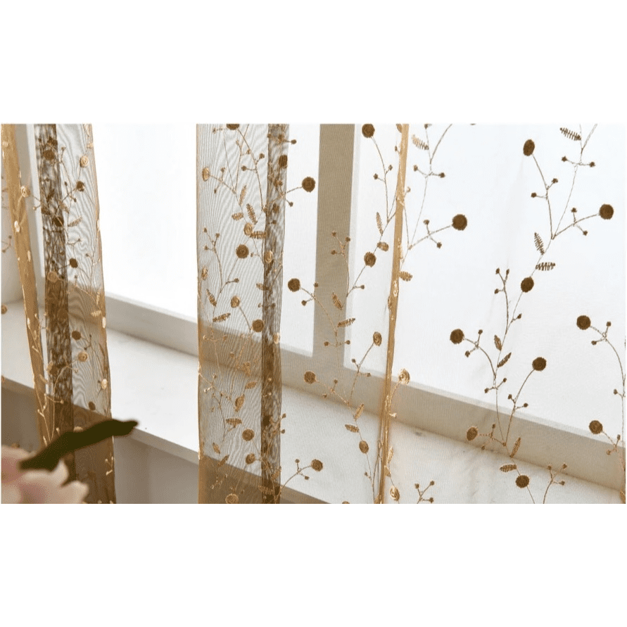 brown-voile-curtains, embroidered-curtains, luxury-curtains, edit-home-curtains,