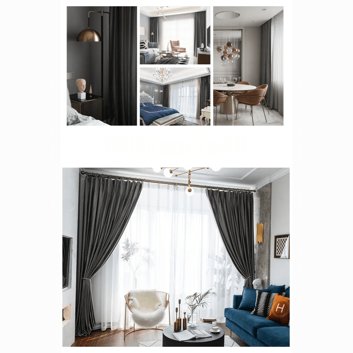 Exclusive Green Velvet Curtains | Blackout Curtains by Edit Home - Image 14