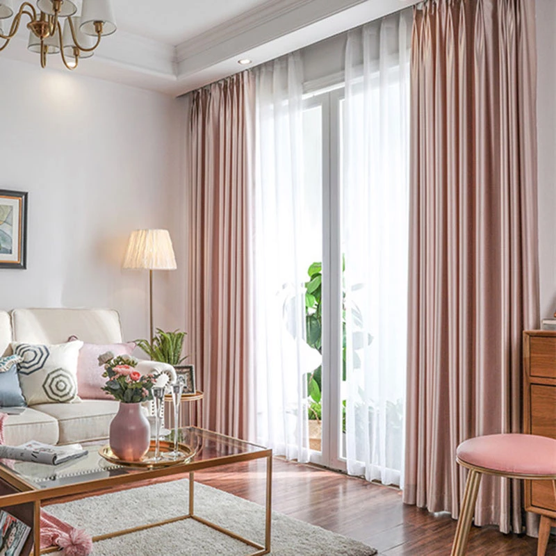 Premium-Silk-pink-curtains, blackout-curtains, edit-home-curtains