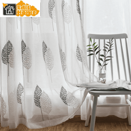 voile-bedroom-curtains, embroidered-curtains. edit-home-curtains