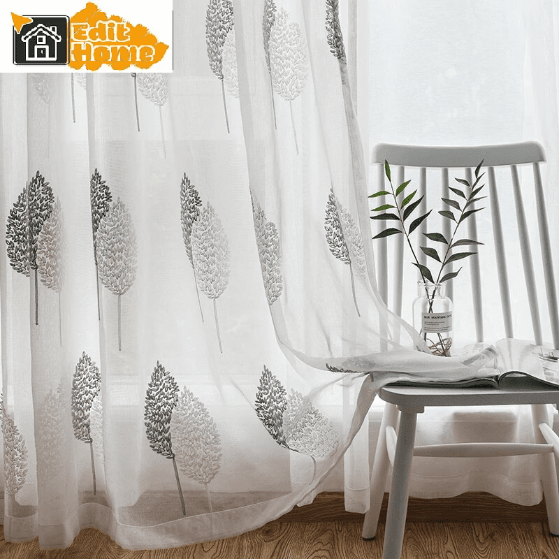 voile-bedroom-curtains, embroidered-curtains. edit-home-curtains